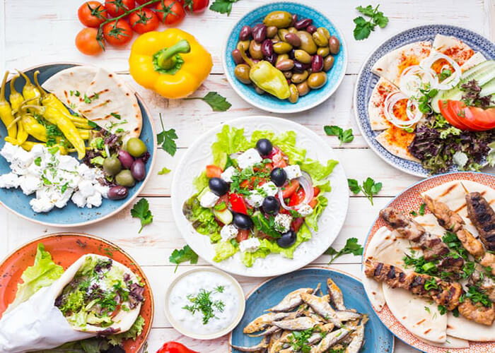 فرهنگ غذایی در یونان